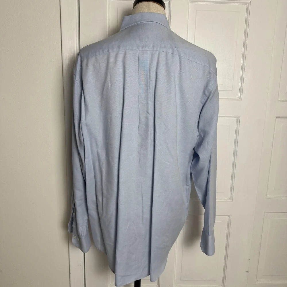 Vintage Banana Republic Shirt Mens‎ XL Light Blue Relaxed Fit 100% Cotton 00s